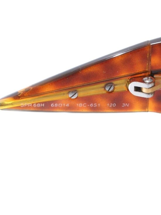 Prada Spr Square Sunglasses Double Bridge Tortoiseshell Metal Frame Brown main image 4